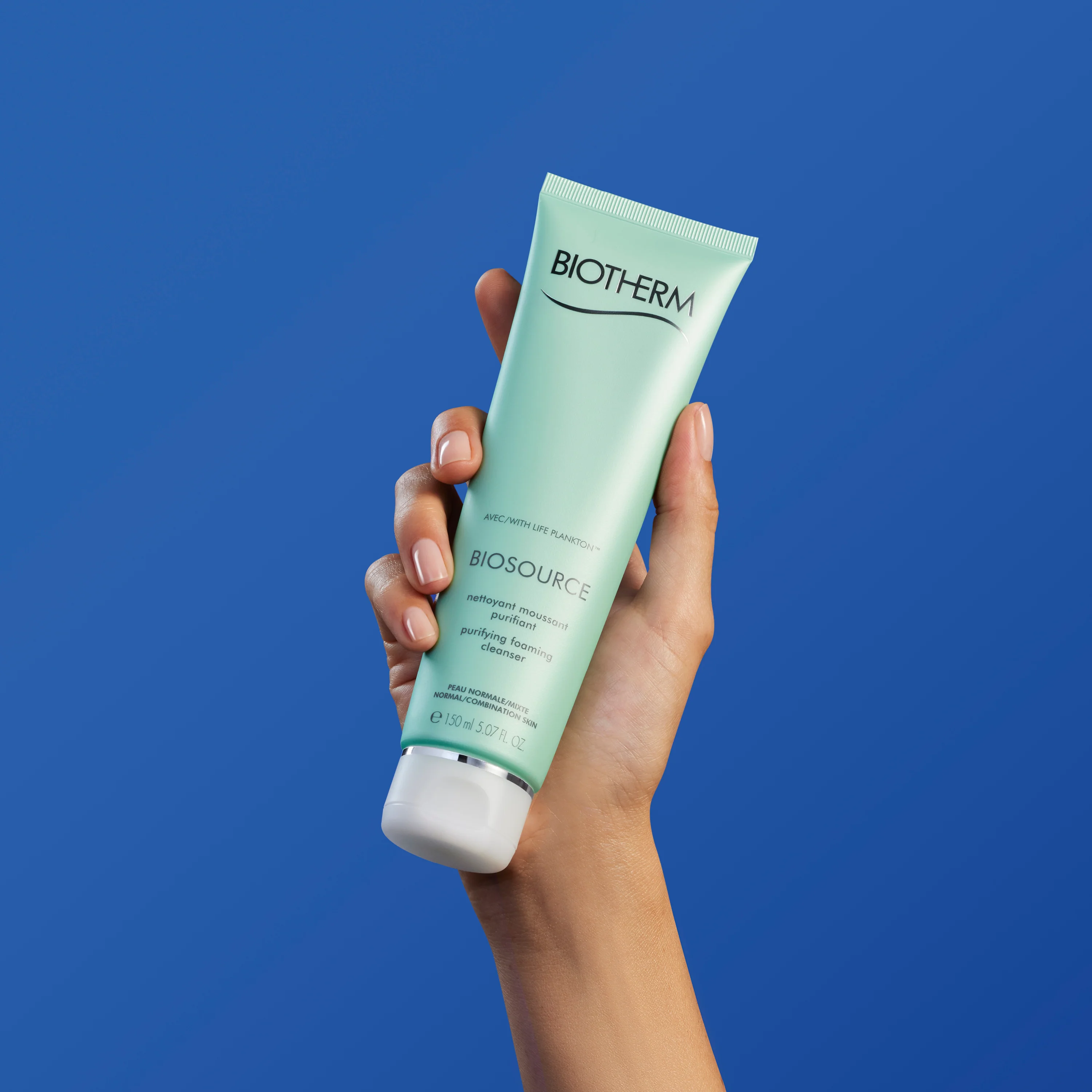 Biotherm Biosource Purifying Foaming Cleanser Normal/kombineret Hud - Image 3