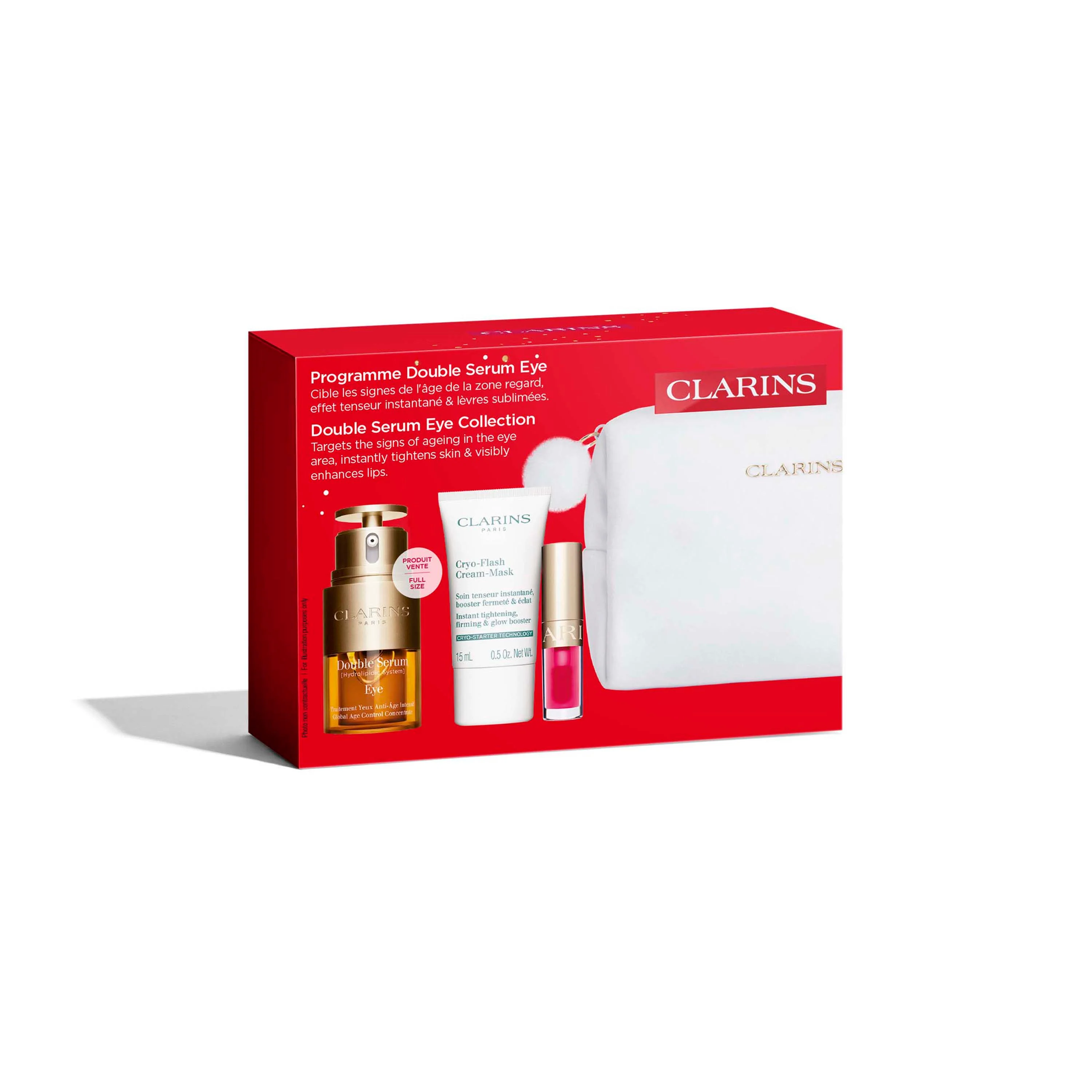 Clarins Double Serum Eye Colletion Gavesæt - Image 2