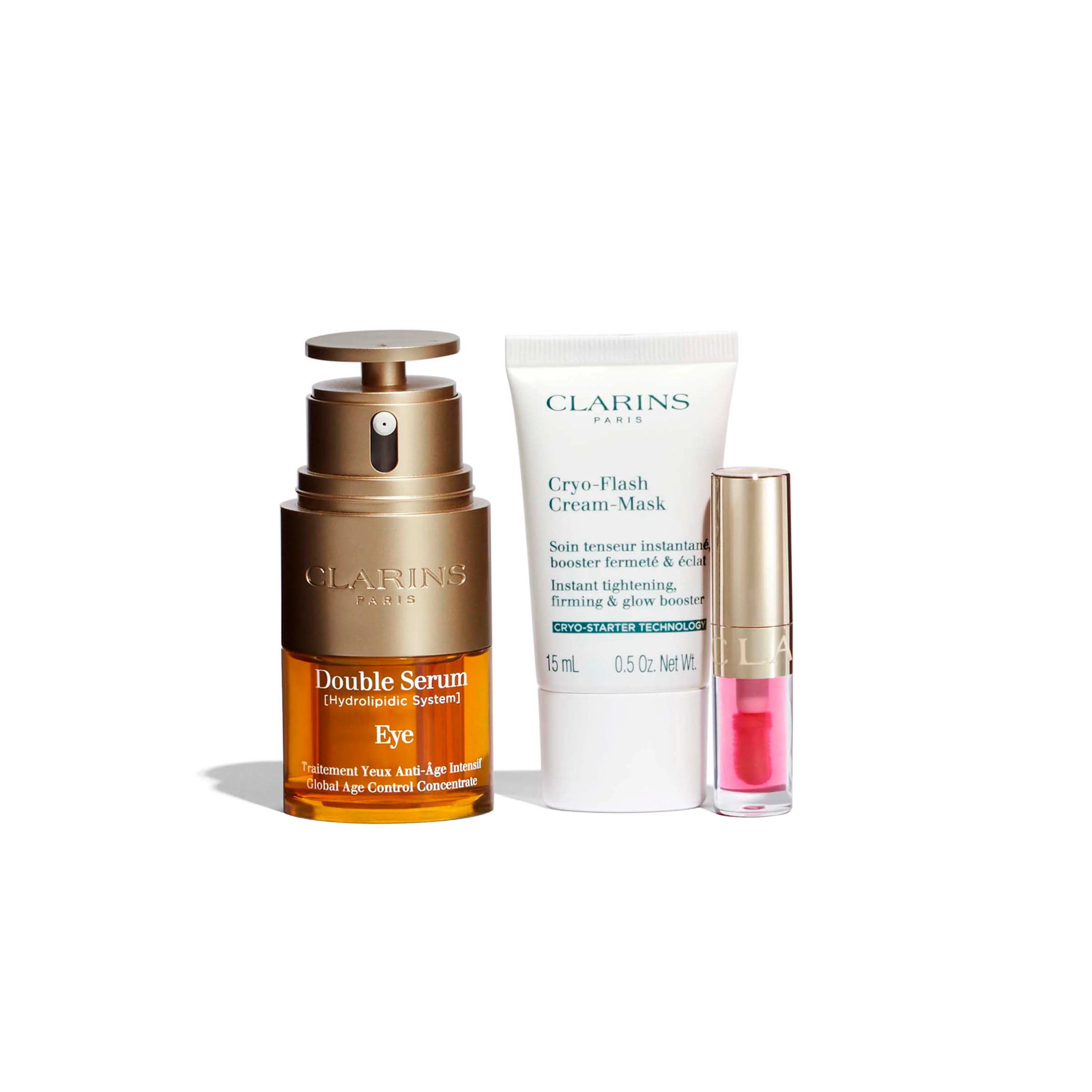 Clarins Double Serum Eye Colletion Gavesæt - Image 3