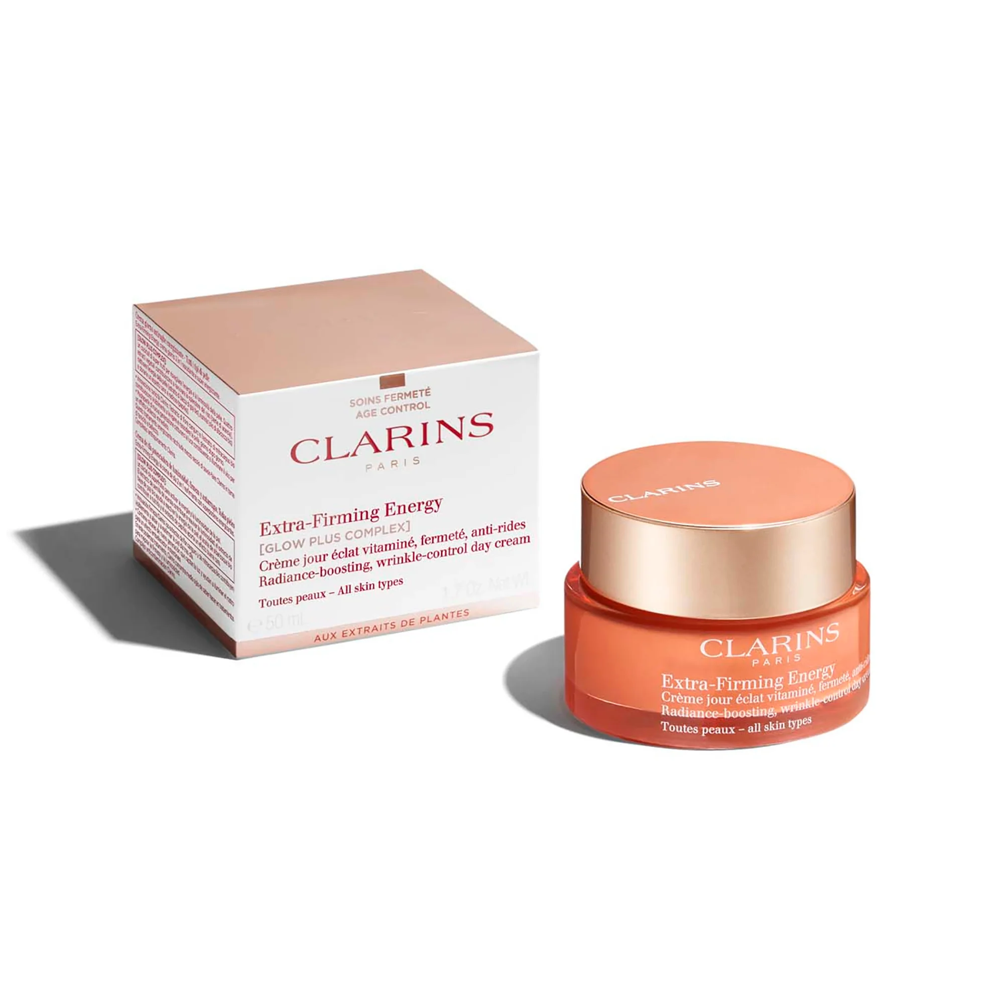 Clarins Extra-Firming Energy Wrinkel Control Day Cream 50 ml - Image 2