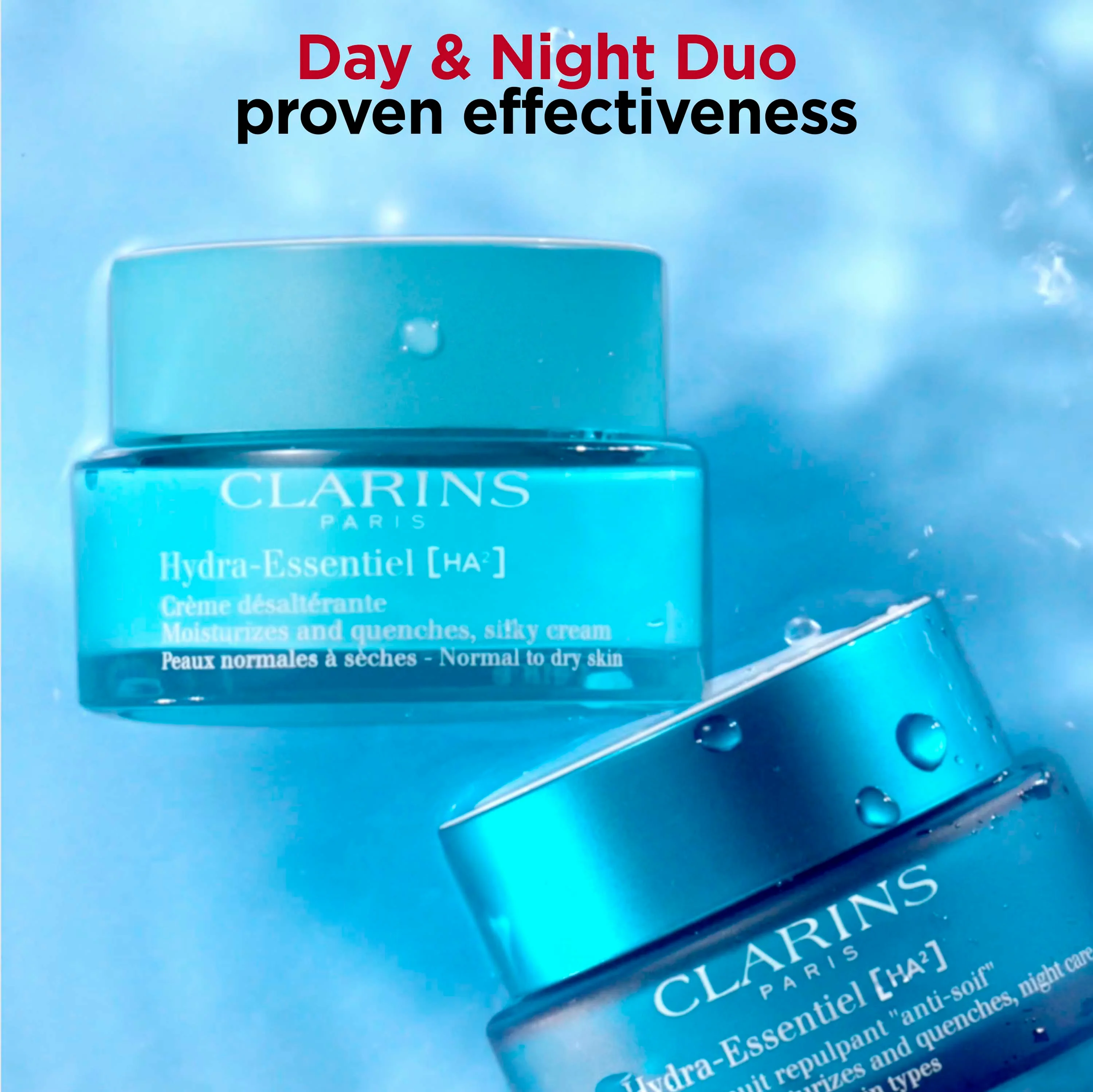 Clarins Hydra Essentiel [HA²] Silky Cream Normal To Dry Skin - Image 8