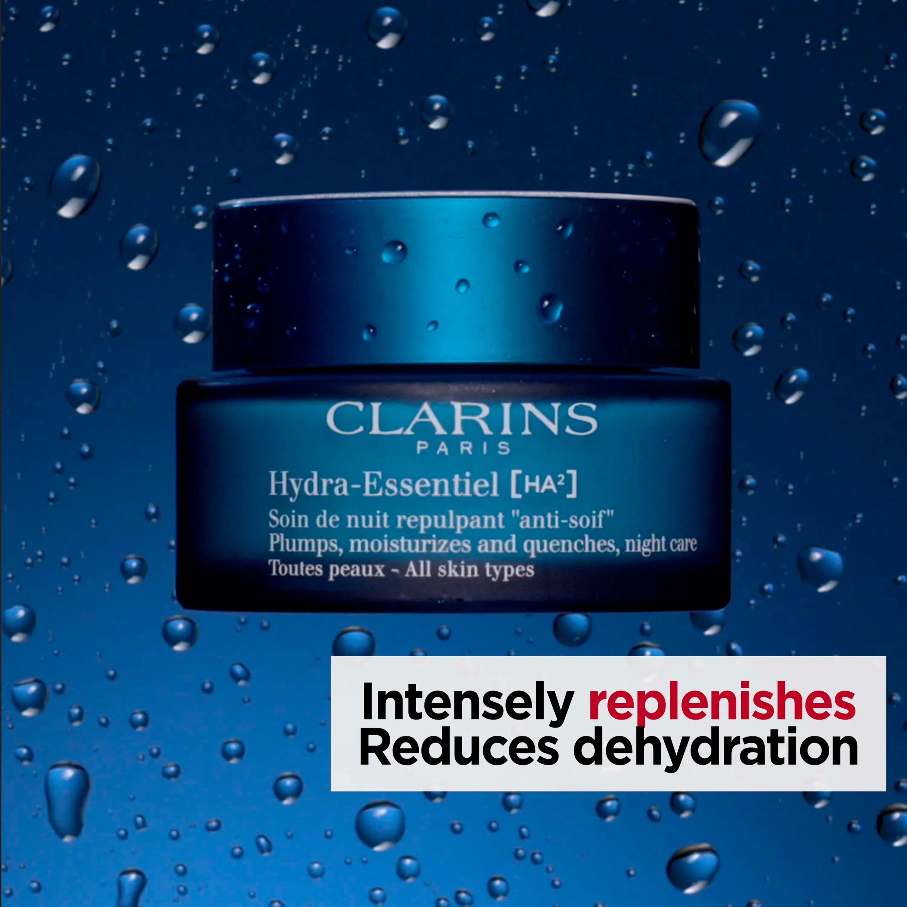 Clarins Hydra-Essentiel [HA²] Night Care All Skin Types - Image 3