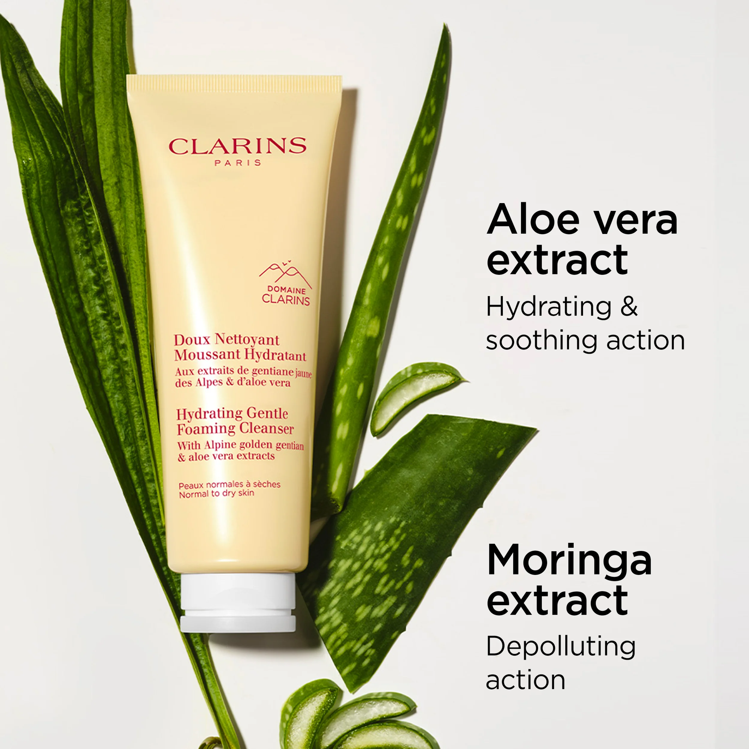 Clarins Hydrating Gentle Foaming Cleanser - Image 4