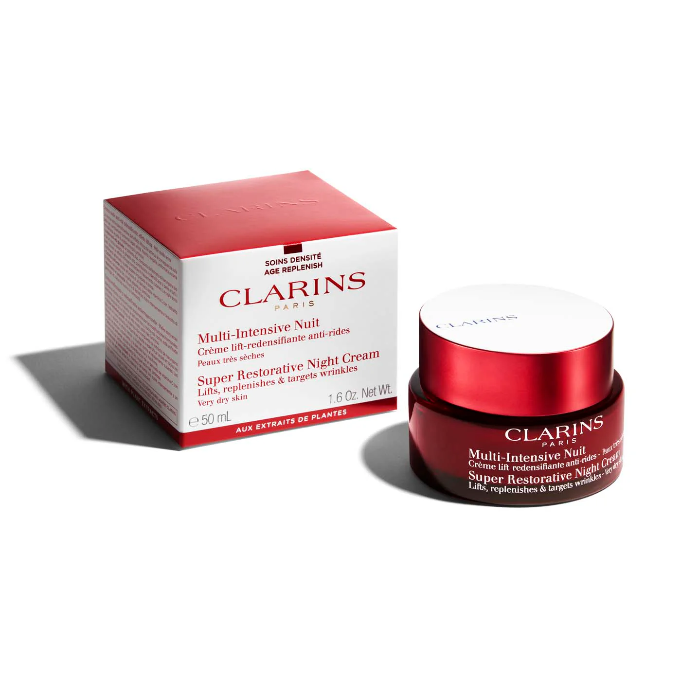 Clarins Super Restorative Night Cream Dry Skin - Image 2