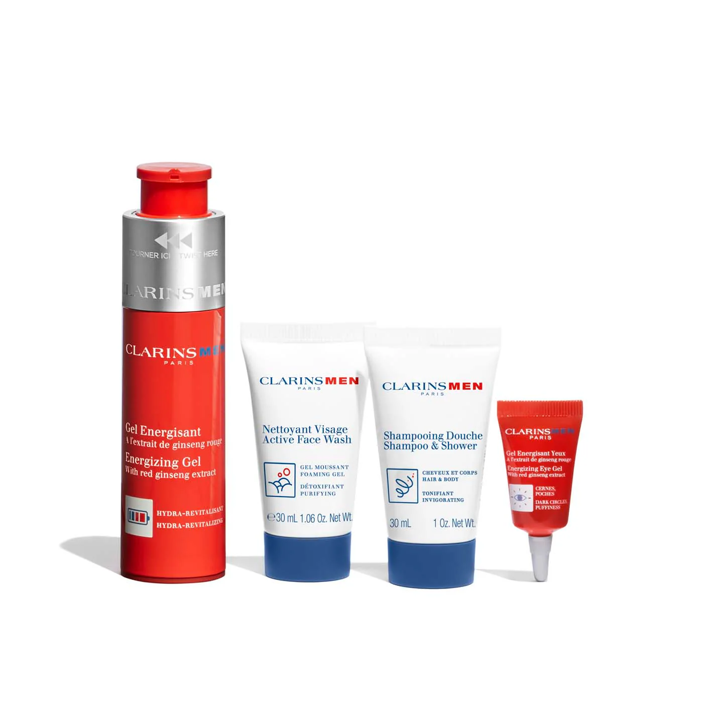 ClarinsMen Cleansing & Energizing Gavesæt - Image 2