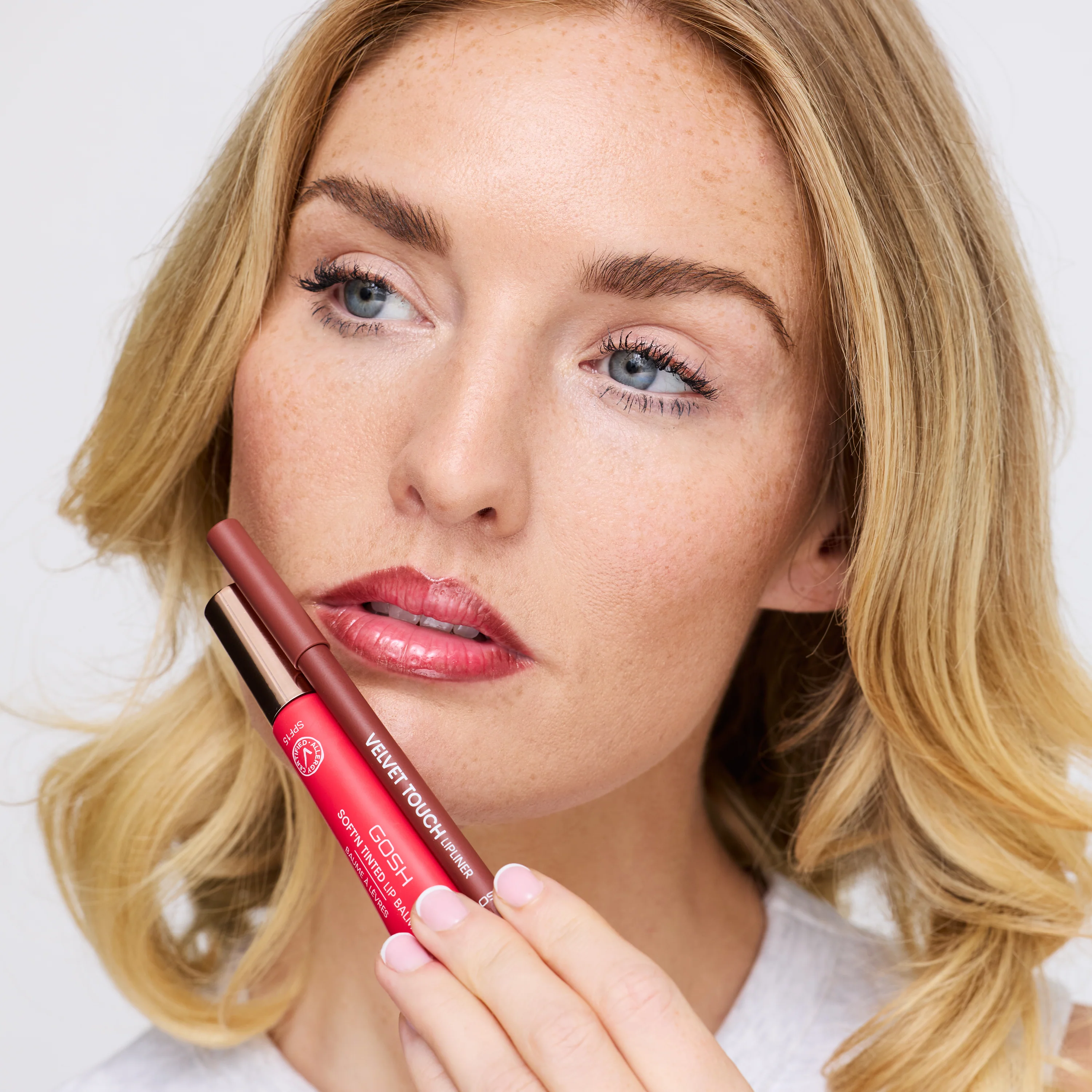 GOSH COPENHAGEN Soft'n Tinted Lip Balm Spf15 008 Cherry Soda - Image 3