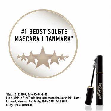 MAX FACTOR 2000 Calorie Mascara 002 Black/brown - Image 2