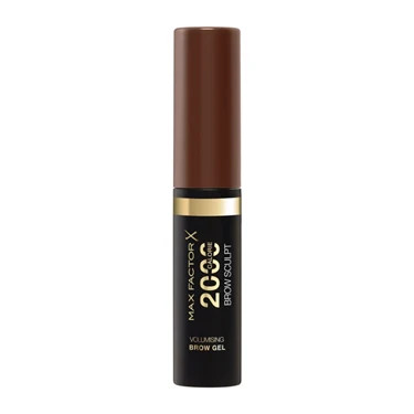 Max Factor 2000 Calorie Brow Sculpt 004 Black Brown Volumising Brow Gel