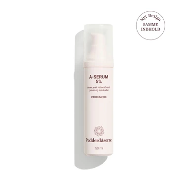 PUDDERDÅSERNE A-Serum 5% Parfumefri