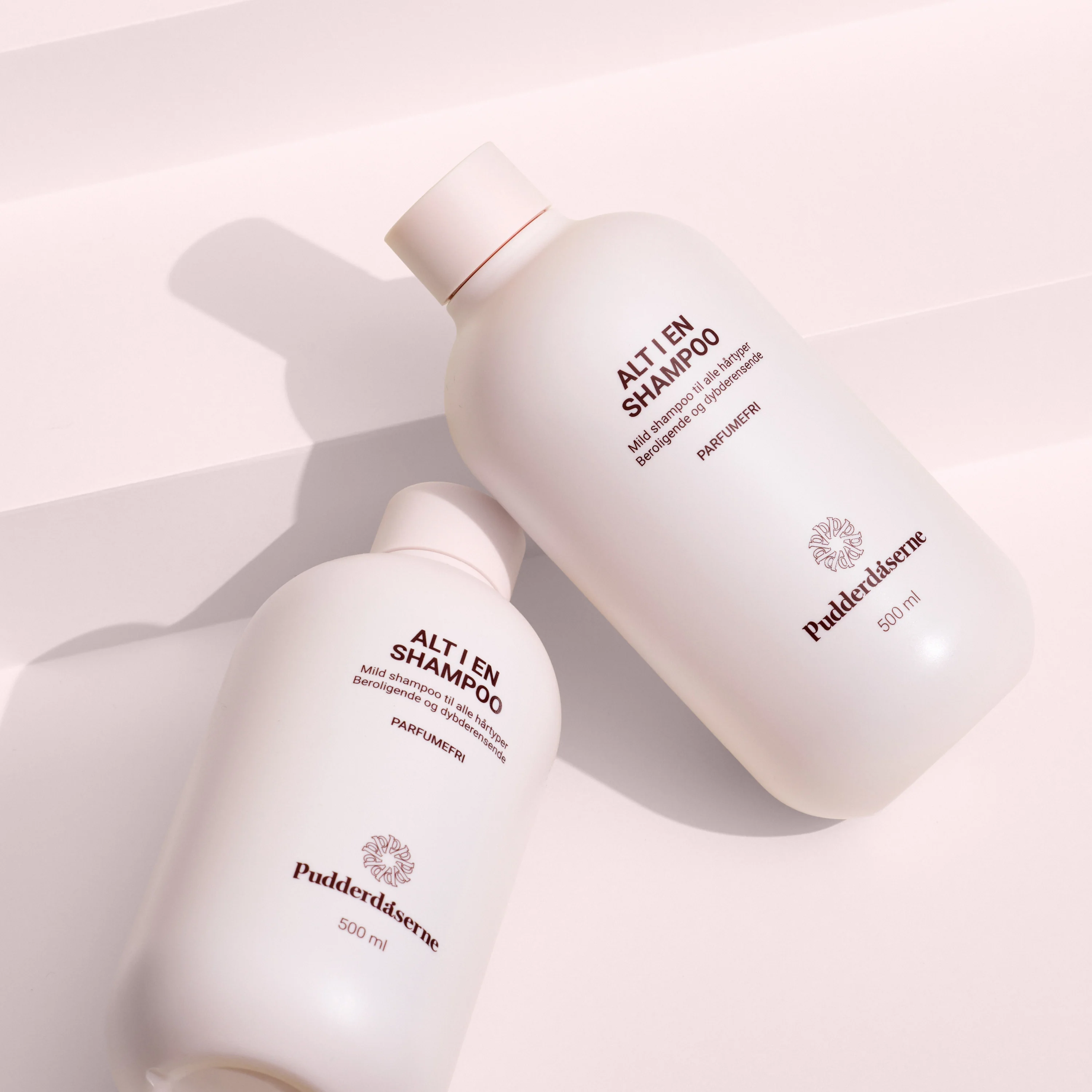 PUDDERDÅSERNE Alt I En Shampoo Med Pumpe Parfumefri - Image 2