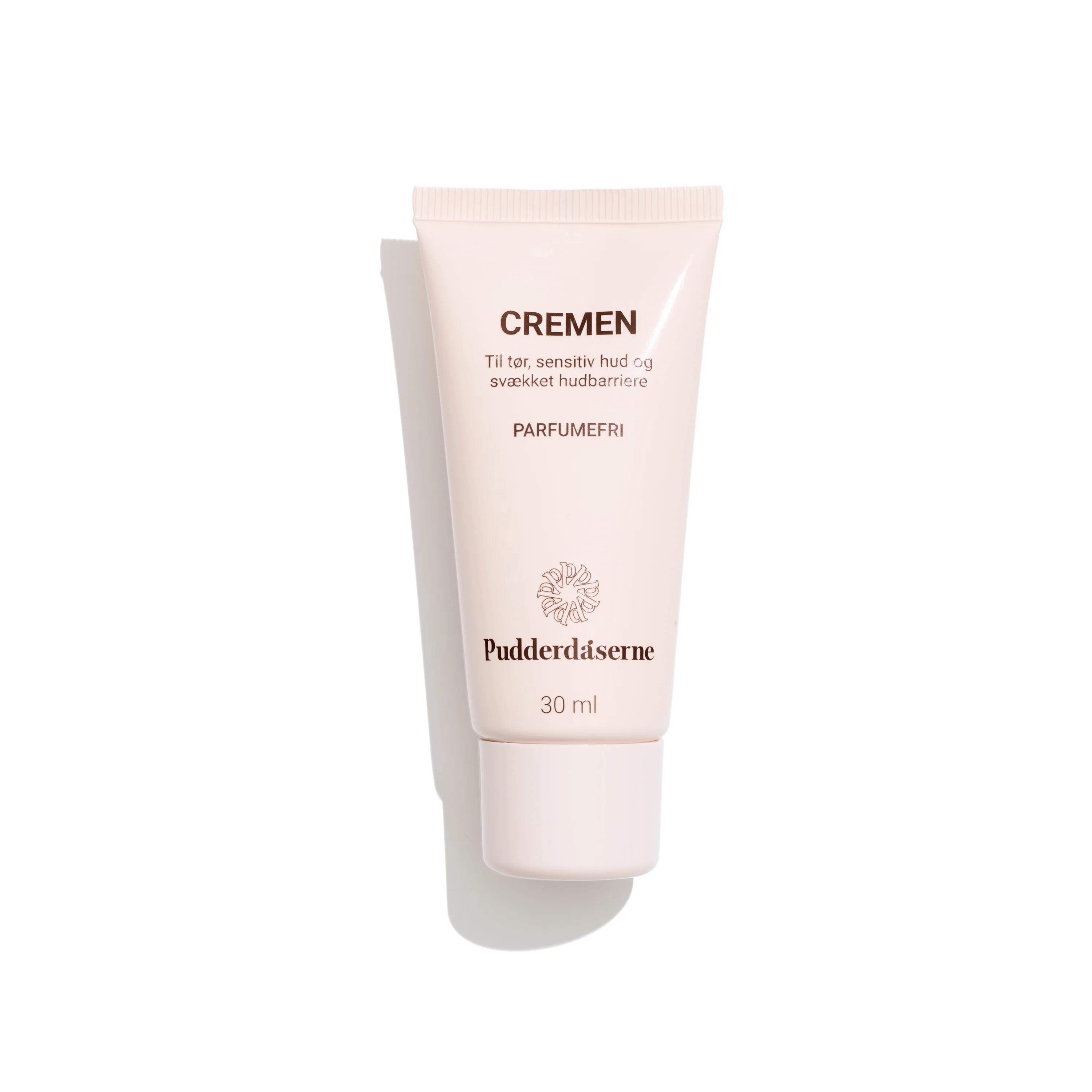 PUDDERDÅSERNE Cremen Parfumefri 30 ml (Rejsestørrelse)