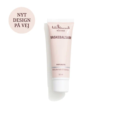 PUDDERDÅSERNE Vaskebalsam Parfumefri 50 ml (Rejsestørrelse)