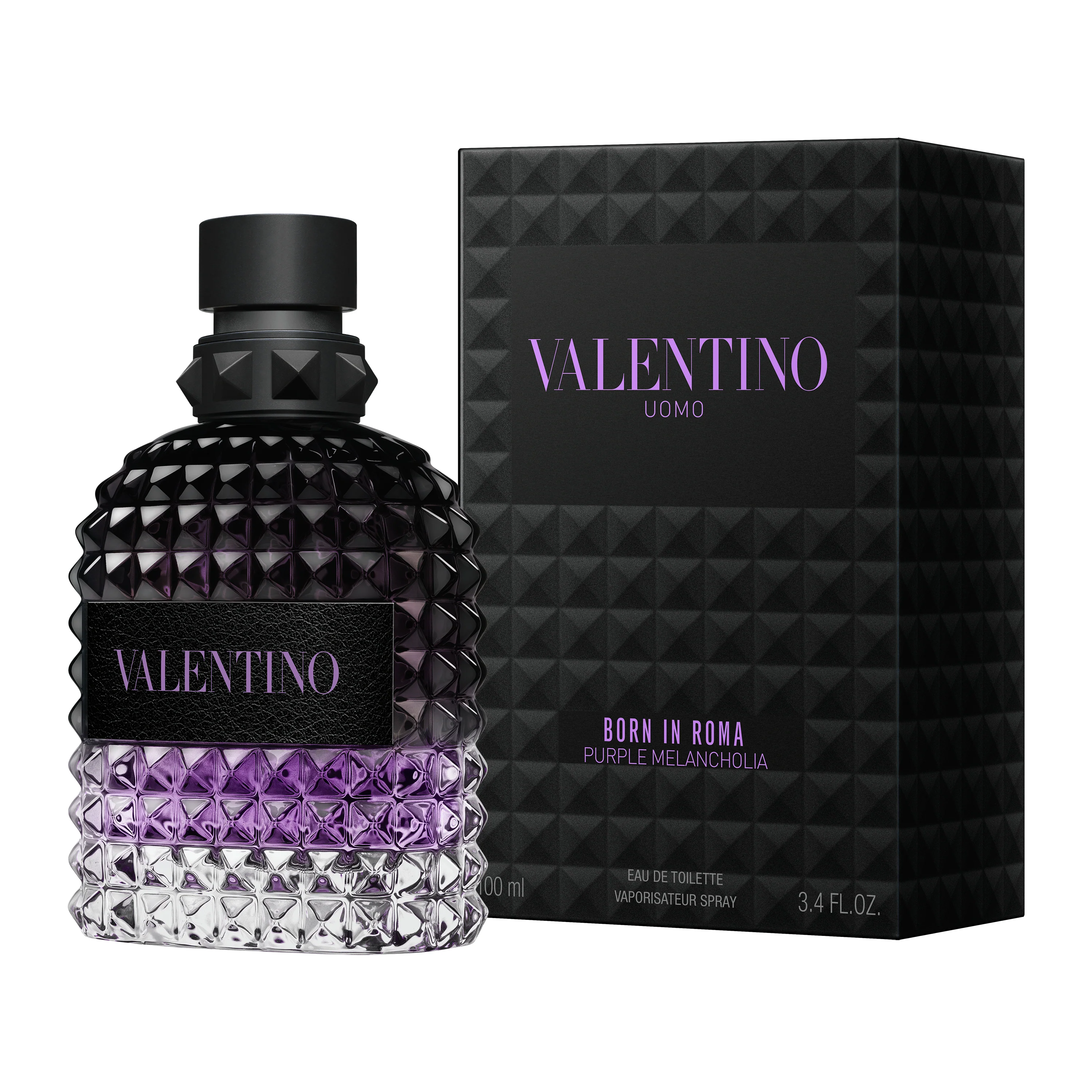 Valentino Born In Roma Uomo Purple Melancholia Eau De Toilette - Image 3
