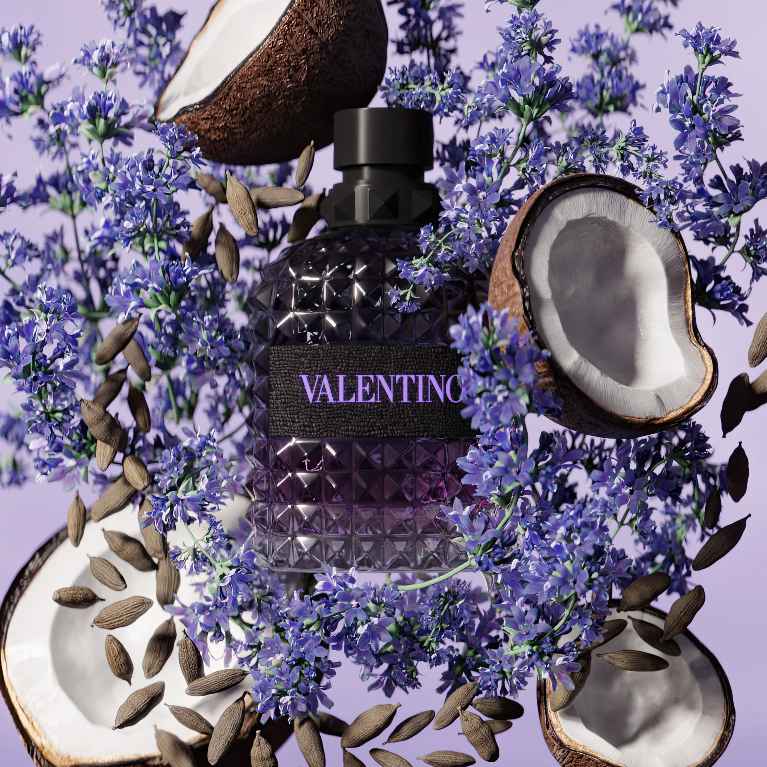 Valentino Born In Roma Uomo Purple Melancholia Eau De Toilette - Image 5